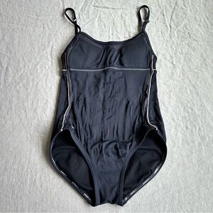 Speedo One Piece Swimsuit - Black, Size Small